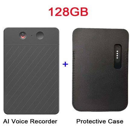 AI Powered ChatGPT-4 App Phone Call Digital Voice Recorder 8GB-256GB Transcribe Summarize Language Sound Device Audio Dictaphone
