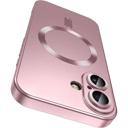 For Magsafe Magnetic Wireless Charge Phone Cases For iPhone 16 15 14 13 12 11 Pro Max Plus Case Camera Back Cover Accessories