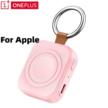 Oneplus Wireless Charger For IWatch Portable Power Bank Charging For Watch 10 9 8 7 6 5 Se Ultra Series Wireless Classic Charger