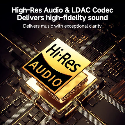 QCY H3 PRO Adaptive ANC Wireless Headphones Over Ear Headset 50dB with LDAC Hi-Res Wireless Audio Bluetooth 5.4 Dual Connection