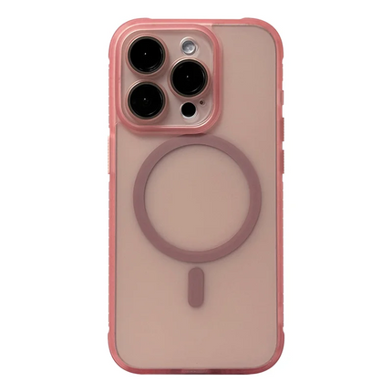 Frosted Translucent for MagSafe Phone Case for iPhone 14 16 Pro Max 15 Pro 13 11 12 Trendy Wireless Charging Shockproof Cover