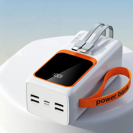 120W Super Fast Charging Portable Power Bank, 100000mAh Large Capacity, Universal Compatibility for All Mobile Phones