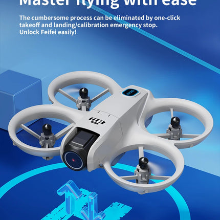 GT3 MAX Mini Foldable Drone with 8K HD Dual Camera Brushless Motor GPS Obstacle Avoidance RC Quadcopter for Photography