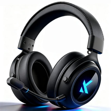 MCHOSE X9 Wireless Headworn Game 7.1 Headset Bluetooth 2.4G Three Mode E-sports Noise Reduction Headset FPS for Gifts