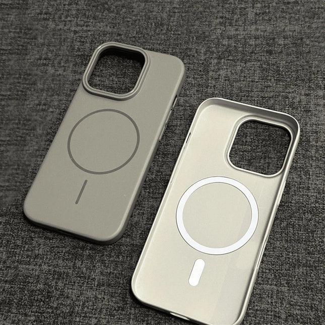 Ultrathin Magnetic for MagSafe Phone Case for iPhone 16 16Pro Max 15 14 Pro 13 12 16Plus Wireless Charging Hard PC Armor Cover