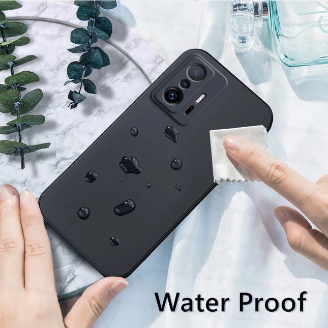 For Xiaomi 11T Pro Case Xiaomi 11T 12T 13T 14T 15T Pro 5G Cover Shockproof Liquid Silicone TPU Phone Back Cover Xiaomi 11T Pro