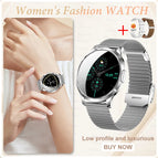 Silver Mesh Belt 2A / Fashion Smart Watch
