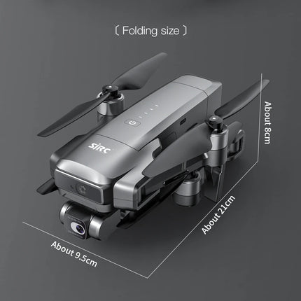 SJRC F22 S2 PRO+ GPS Drone 4K Professional 2 Axis Gimbal EIS Camera With Laser Obstacle Avoidance RC Foldable Quadcopter Dron