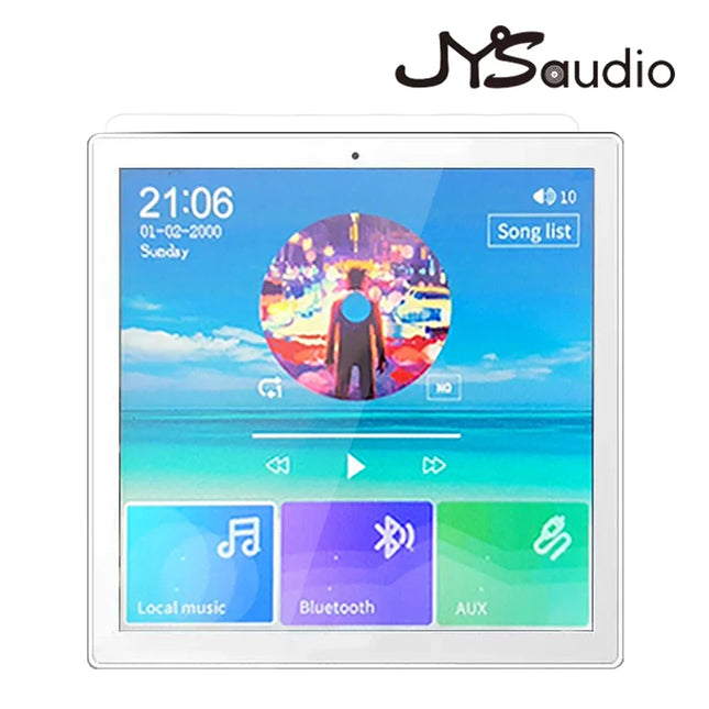 Bluetooth Wall Amplifier Music Panel Home Theater Sound System with 4.5 inch Stereo Ceiling Speaker for Residential Environment