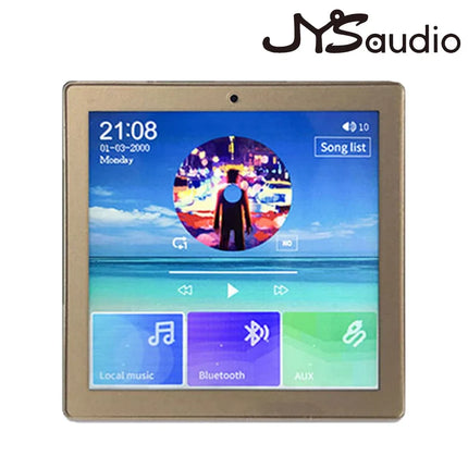 Bluetooth Wall Amplifier Music Panel Home Theater Sound System with 4.5 inch Stereo Ceiling Speaker for Residential Environment