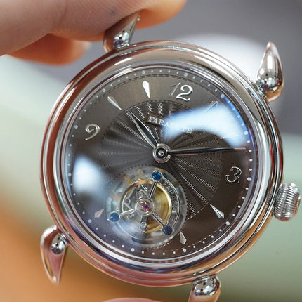 FARASUTE Tourbillon Sports Watch Men Luxury Watch Peacock Tourbillon Movement Sapphire Stainless Steel Waterproof Watch Relogio