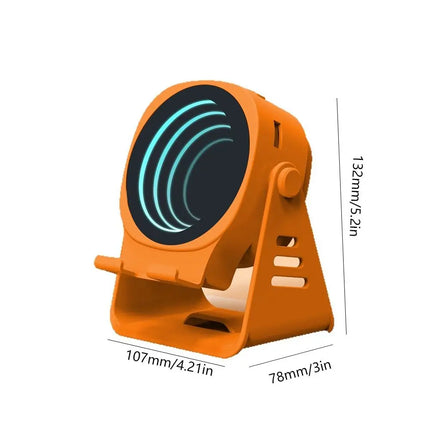 Adjustable Angle Inductive Speaker Phone Stand Wireless Audio 360 Surround Sound Bass Boost Bluetooth Speaker Bluetooth 5.3