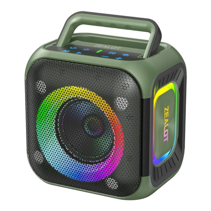 ZEALOT-PT01 Bluetooth Speakers 30W Enhanced Bass Portable Outdoor Wireless Speaker 12Hrs IPX6 Waterproof Speaker Bluetooth 5.4