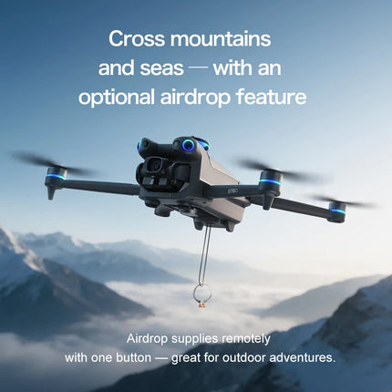 New GT60 GPS Drone High Definition Aerial Photography Quadcopter with Airdrop Obstacle Avoidance And Return Function for Outdoor