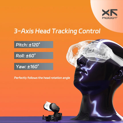 3-Axis FPV Camera Gimbal Anti-Shake Pan Tilt Mount DJI O3 CADDX Walksnail Mavlink SBus Compatible with RC Drone Head Tracking