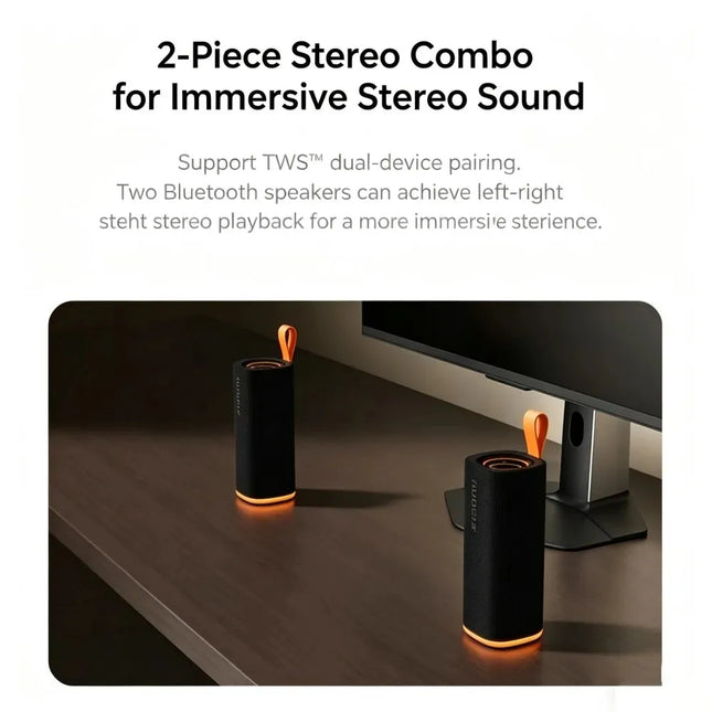 NEW Xiaomi Bluetooth Speaker C 18W Powerful Sound | 3D Colorful Lights | Supports Multi-Speaker Connection  CN