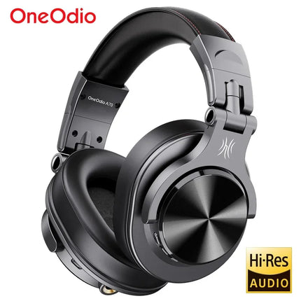 OneOdio A71 Wireless Over-Ear Headset Bluetooth 5.2 Stable Wireless Connection HiFi Sound Transmission Wired & Wireless 2 in 1