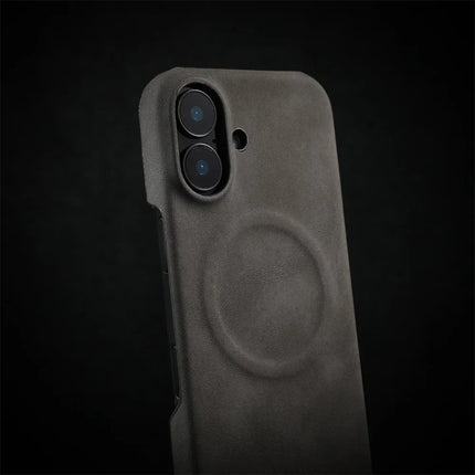 Luxury Skin Feel Sheepskin for Magsafe Phone Case for iPhone 16 Pro Max 15 14 13 12 Pro Max Plus Wireless Charging Leather Case