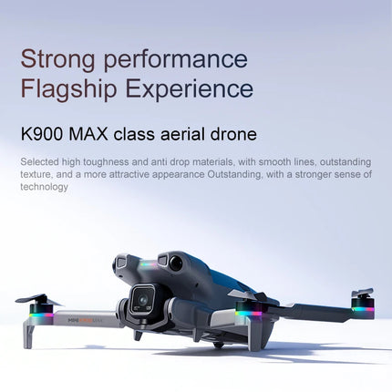 K900 Foldable RC Drone,4.5"Screen Remote,AirDrop,4-Way Obstacle Avoid,2K FPV,Optical Flow Positioning,Birthday Holiday Gift Toy