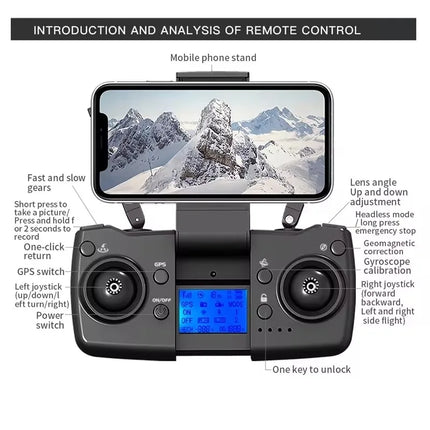 Profesional L900 Pro SE GPS Drone 4K HD 5G WIFI FPV Camera Quadcopter With Brushless Motor RC Mini Dron for Children Toys