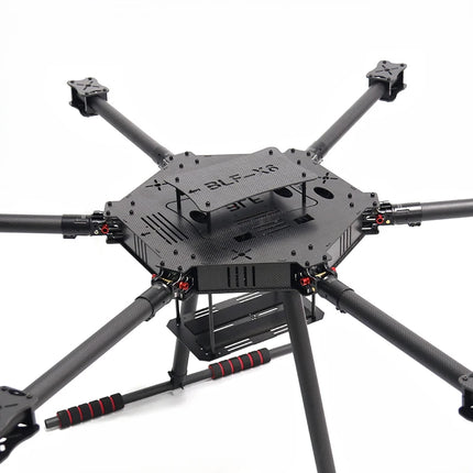 FPV LX1100 V1/ V2 Full Carbon Fiber 1100mm Hexa-Rotor Frame X-Roter 80A ESC Flight Control Drone Frame
