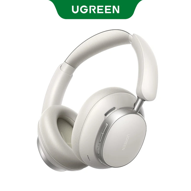 UGREEN Headset Hybrid Active Noise Cancelling Earphone Wireless Bluetooth Headphones 120H Playtime Hi-Res Audio LDAC