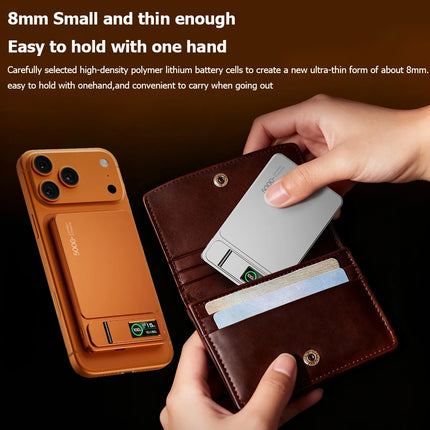 10000mAh Magnetic Power Bank for Magsafe,20W Slim Portable Wireless Charging External Battery for iPhone 17 16 15 14 13 Pro Max