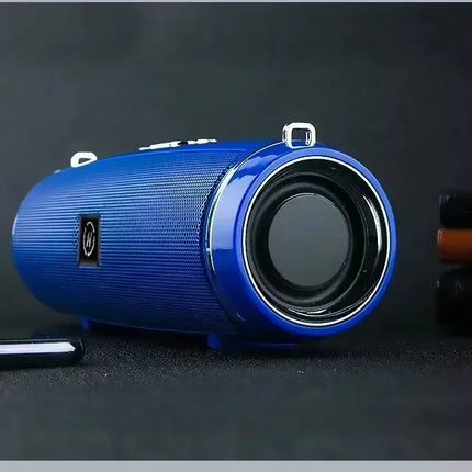 Outdoor Portable Bluetooth Speaker IPX4 Waterproof Wireless Stereo Speaker Deep Bass Support TF Card AUX Hands-free Call