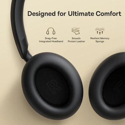 Baseus Bowie MH1 Bluetooth Headphones 48dB Noise Cancellation Hi-res LDAC Over Ear Headset Audio Wireless Earphone Earbuds