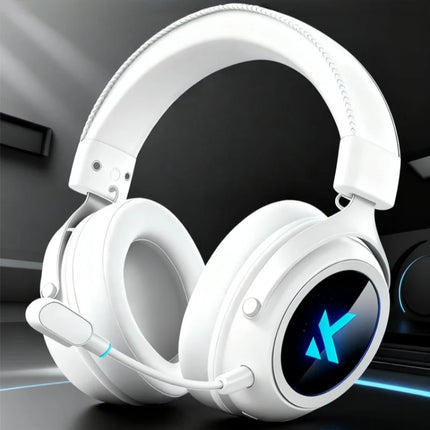 MCHOSE X9 Wireless Headworn Game 7.1 Headset Bluetooth 2.4G Three Mode E-sports Noise Reduction Headset FPS for Gifts