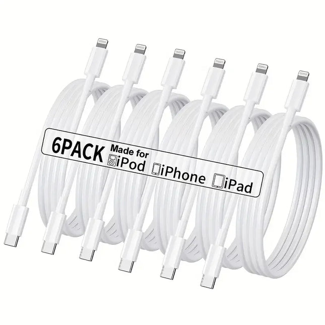 3PCS 6PCS for iPhone 20W USB C Carplay Cable Car Charger Cord  Fast Charging Data Transfer for iPhone 14 13 12 11