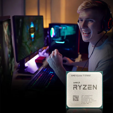 AMD Ryzen 7 5700X 8-Core 16-Thread CPU 4.6GHz AM4 Gaming Desktop PC No Integrated GPU