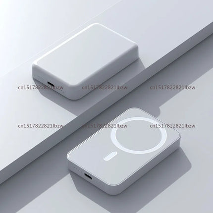 Wireless magnetic power bank fast charging compact and portable power bank