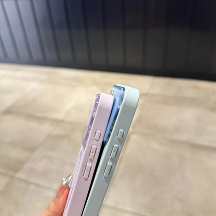 Luxury Lens Glass Protect Frosted For Magsafe Phone Case For iPhone 17 Air 16 15 14 13 12 Pro Max Magnetic Wireless Charge Cover