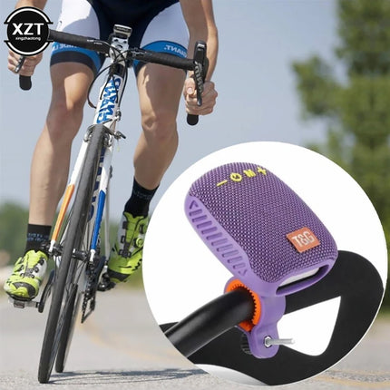 2024 Outdoor Bicycle Bluetooth-Compatible Speaker Portable Wireless Sound Box Rechargeable Handlebar Waterproof Speaker Holder