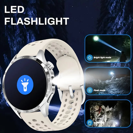 Smart Watch, 1.5-Inch Touch Screen, 180Mah, Fashionable Strap, with Call Reminder/Message Reminder/Weather Forecast/Music Contro