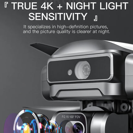 SJRC F22 S2 PRO+ GPS Drone 4K Professional 2 Axis Gimbal EIS Camera With Laser Obstacle Avoidance RC Foldable Quadcopter Dron