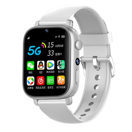 New Smart Watch with Full Touch HD Display, Built-in GPS & WiFi, Support SIM Card, Life Waterproof