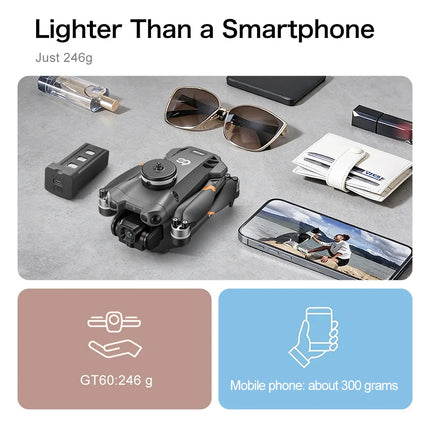 New GT60 GPS Drone High Definition Aerial Photography Quadcopter with Airdrop Obstacle Avoidance And Return Function for Outdoor