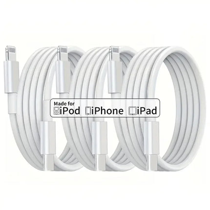 3PCS 6PCS for iPhone 20W USB C Carplay Cable Car Charger Cord  Fast Charging Data Transfer for iPhone 14 13 12 11