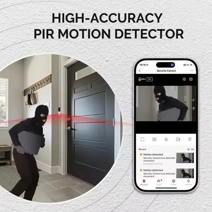 Moes WIFI Video Doorbell Camera Wireless IR Night Vision Smart Home Security HD Door Bell Two Way Intercom Voice Change Tuya