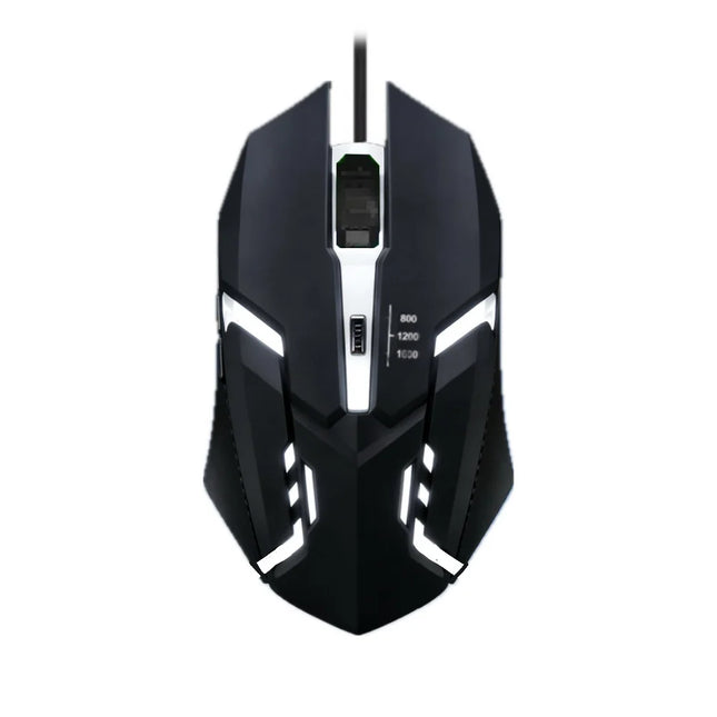 Gaming Mouse LED Ergonomic Design Gaming Mouse Luminous USB Wired 4-button USB Backlit Mouse For PC Desktop and Laptop Computers