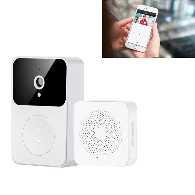 HD Doorbell Outdoor Door Bell Wireless WiFi Camera Security Night Vision Video Intercom Voice Change For Home Monitor Door Phone