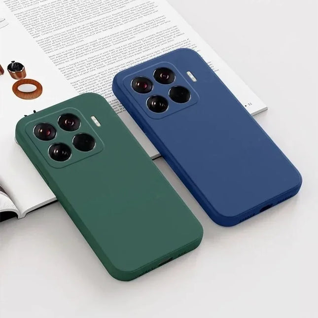 For Xiaomi 15T Pro 13T 14T Case Original Liquid Silicone TPU Soft Phone Bumper Cases Mi 13 15 Pro 14 Ultra Soft Shockproof Cover