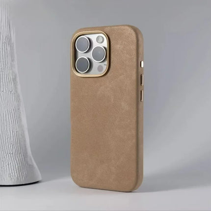 Flannel For Magsafe Phone Case for iPhone 16 Pro Max 15 15Pro 17 Matte Wireless Charging Back Cover Microfiber Protective Shell