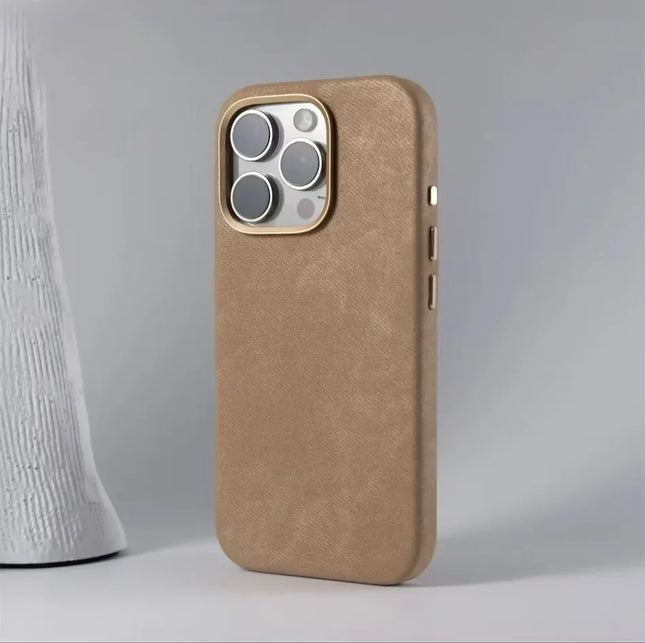 Flannel For Magsafe Phone Case for iPhone 16 Pro Max 15 15Pro 17 Matte Wireless Charging Back Cover Microfiber Protective Shell