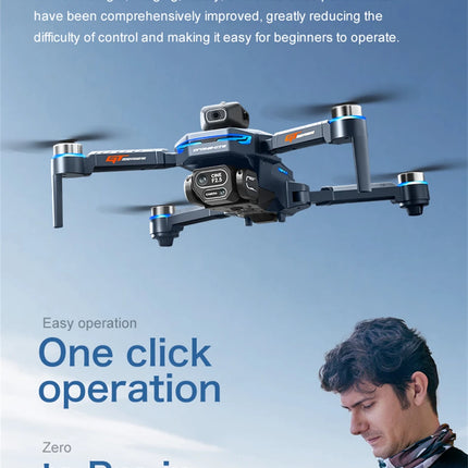8K Professional HD GT8 MINI Drone GPS 360° Dual Cameras 5G WIFI Brushless Motors Obstacle Avoidance Foldable FPV Quadcopter Toys