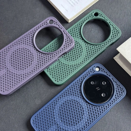 Cooling Armor Breathable For Magsafe Phone Case For OPPO Find X8 Findx8 Luxury Matte Wireless Charge Bumper Magnetic Phone Cover