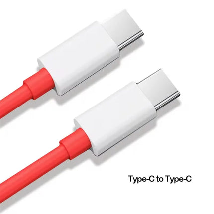 150W 100W 65W Double Type C Super Fast Charging Cable For OnePlus 10 Pro 11 12 13 Nord 5 OPPO Realme SuperVOOC Dual USB-C Cables
