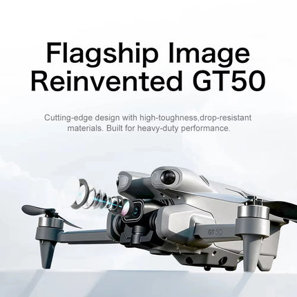 GT50 Pro Drone Factory 360° Obstacle Avoidance 8/6K Professional WIFI Aerial Photography Brushless Motor Foldable Quadcopter Toy